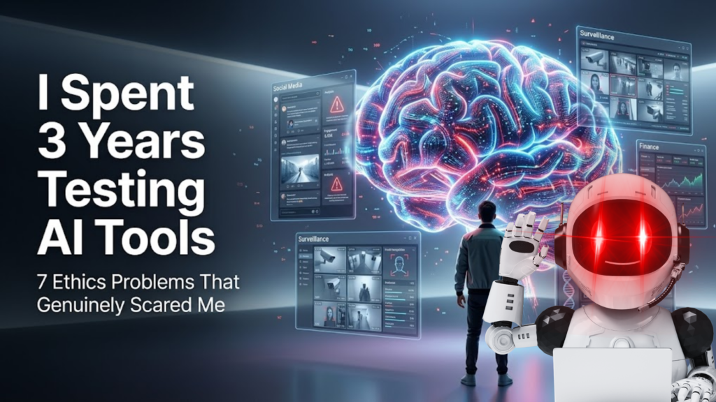 I Spent 3 Years Testing AI Tools — Here Are 7 Ethics Problems That Genuinely Scared Me